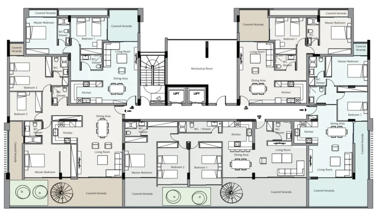 3 Bedroom Apartment for Sale in Germasogeia, Limassol District