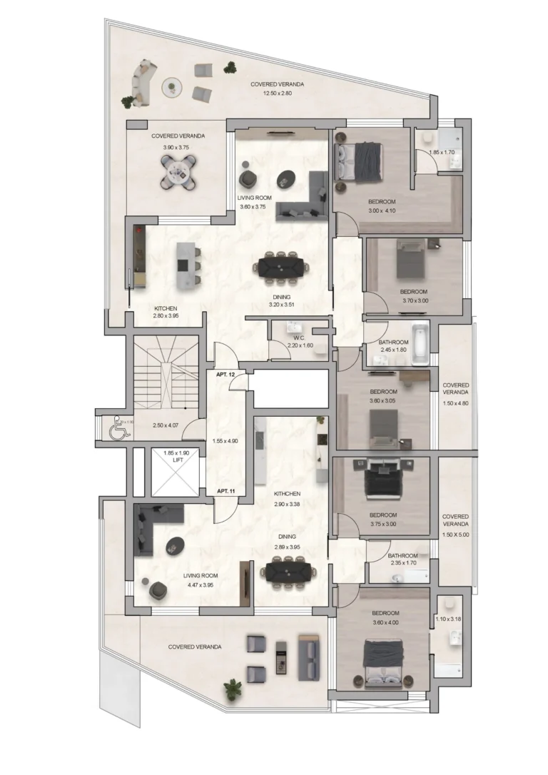2 Bedroom Apartment for Sale in Limassol – Agios Athanasios