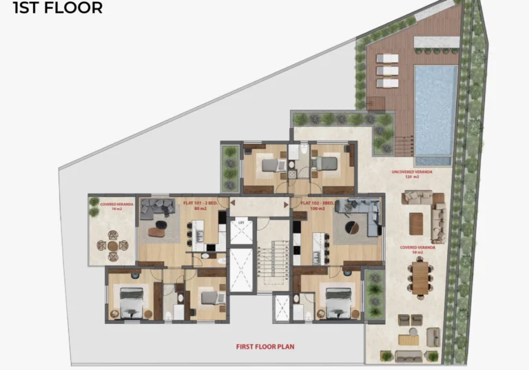 3 Bedroom Apartment for Sale in Germasogeia, Limassol District