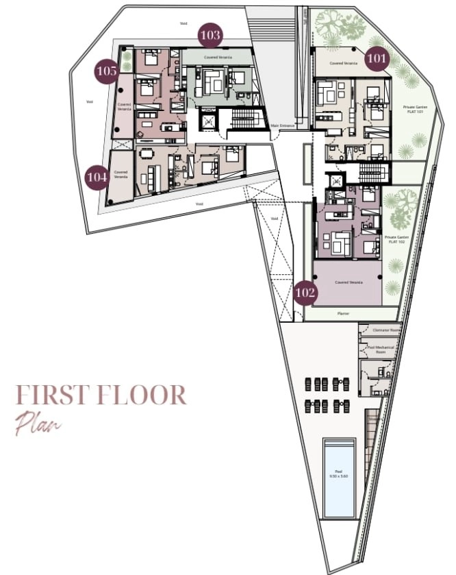 2 Bedroom Apartment for Sale in Germasogeia, Limassol District