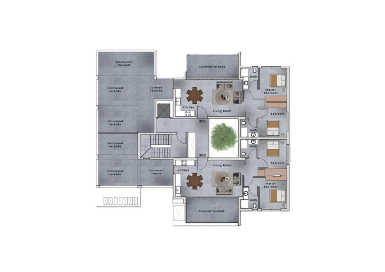 2 Bedroom Apartment for Sale in Paphos – Universal