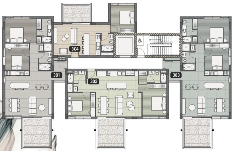 2 Bedroom Apartment for Sale in Potamos Germasogeias, Limassol District