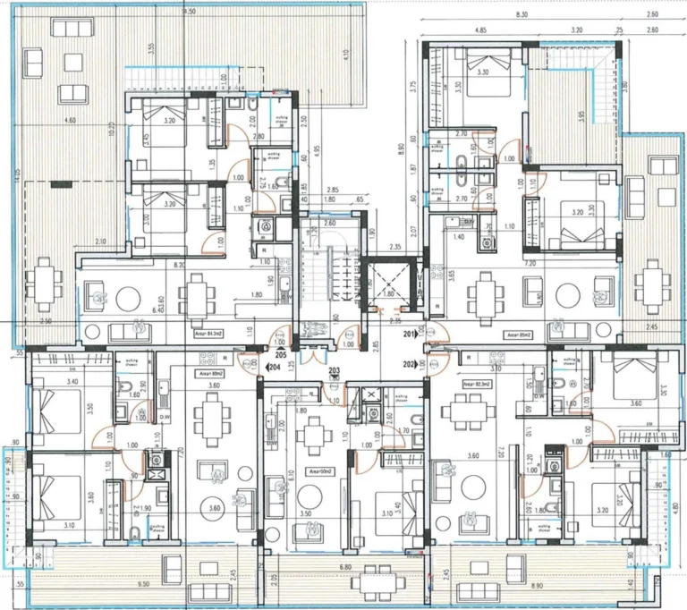 2 Bedroom Apartment for Sale in Aradippou, Larnaca District