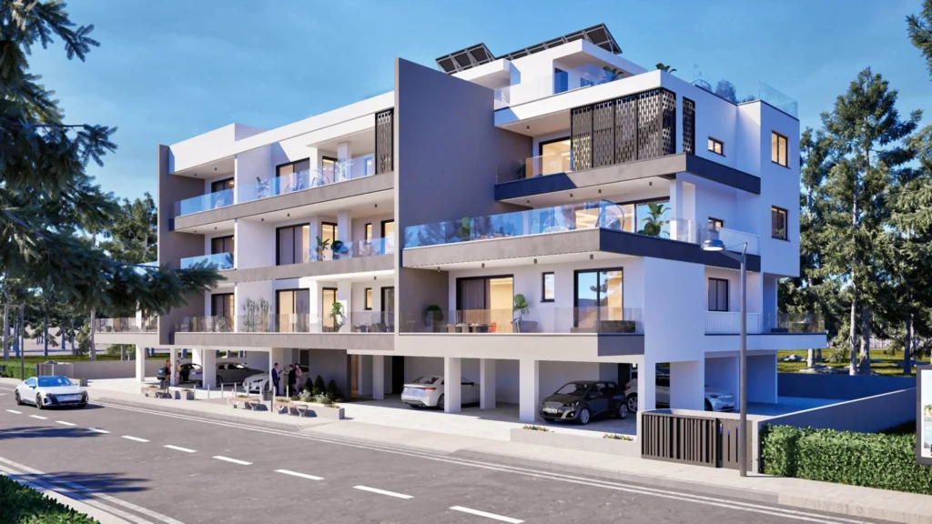 2 Bedroom Apartment for Sale in Aradippou, Larnaca District