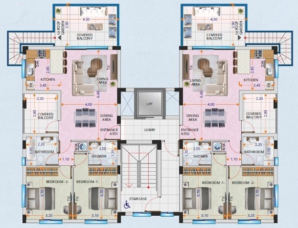 2 Bedroom Apartment for Sale in Livadia Larnakas, Larnaca District