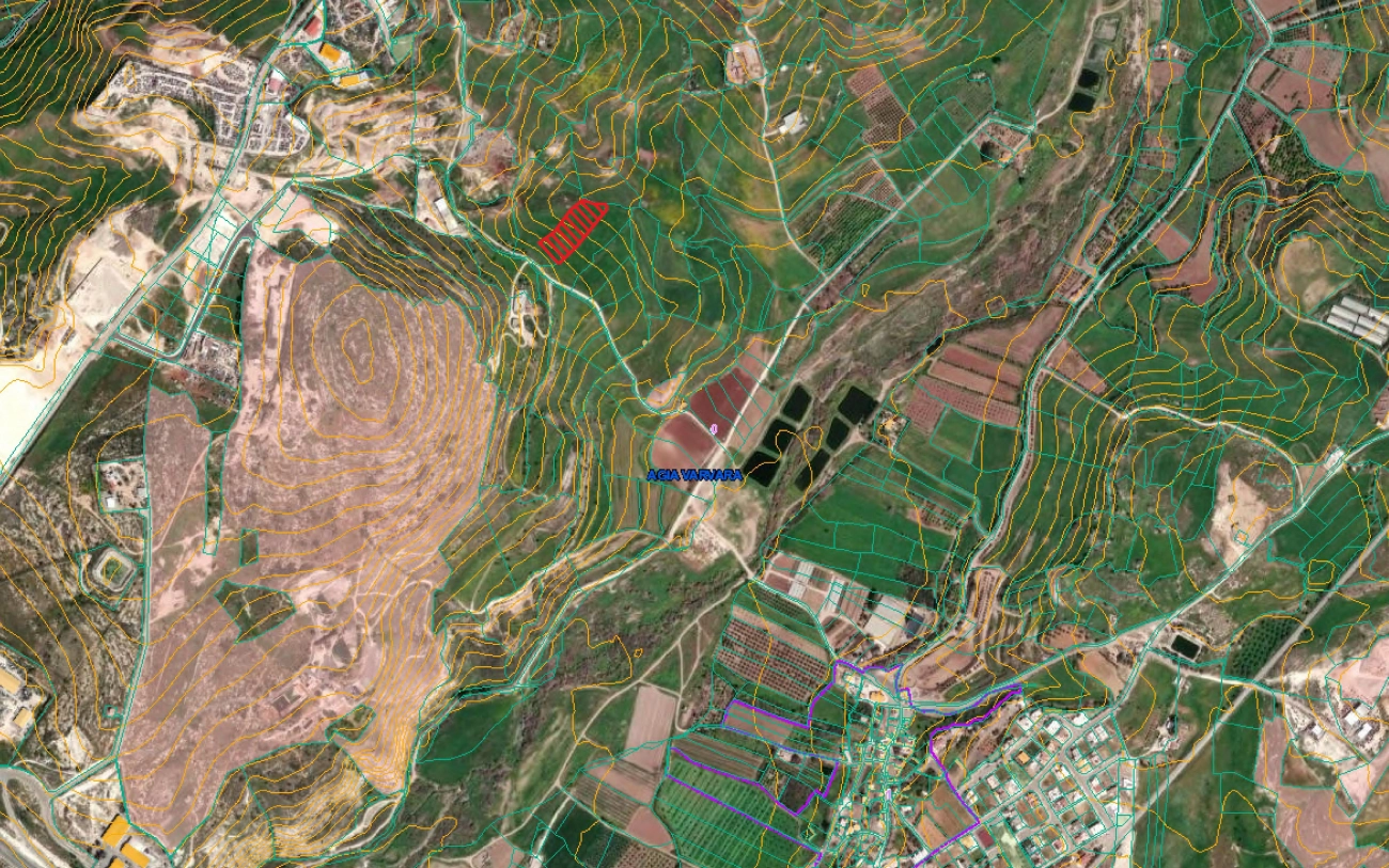 5,017m² Plot for Sale in Agia Varvara, Paphos District