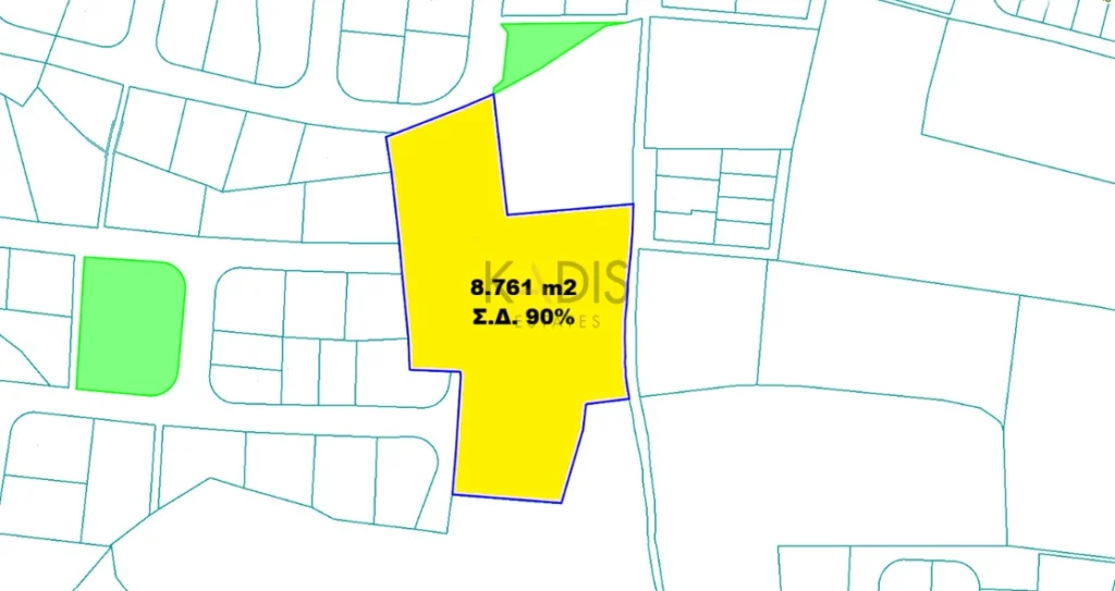 8,761m² Plot for Sale in Dali, Nicosia District