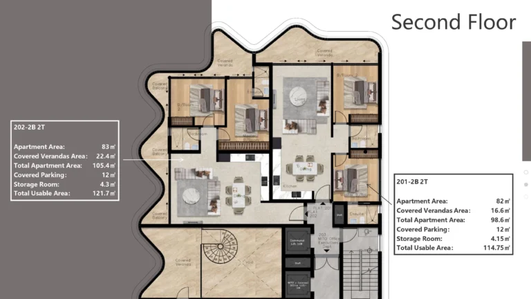 2 Bedroom Apartment for Sale in Paphos – Agios Theodoros