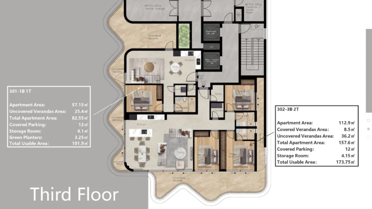 1 Bedroom Apartment for Sale in Paphos – Agios Theodoros