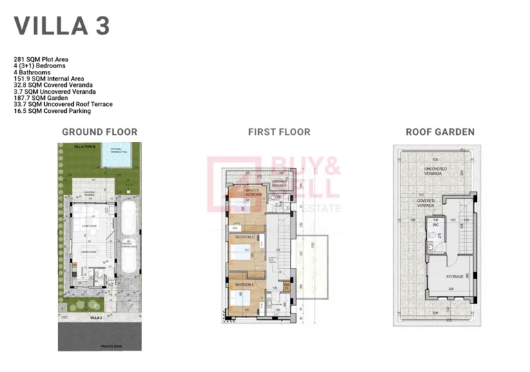 4 Bedroom House for Sale in Agios Tychonas, Limassol District