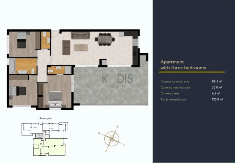 2 Bedroom Apartment for Sale in Limassol District