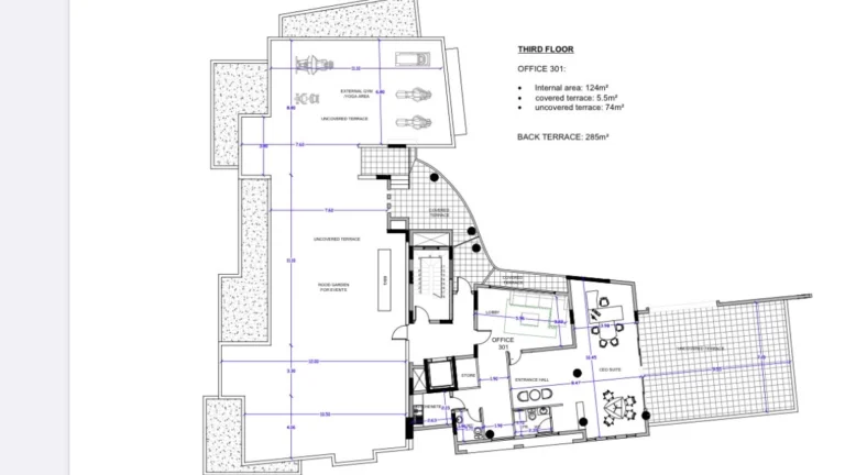 124m² Office for Rent in Paphos District