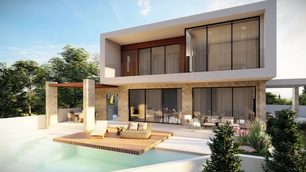 4 Bedroom House for Sale in Peristerona Pafou, Paphos District