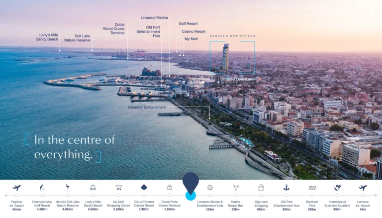 3 Bedroom Apartment for Sale in Limassol – Marina