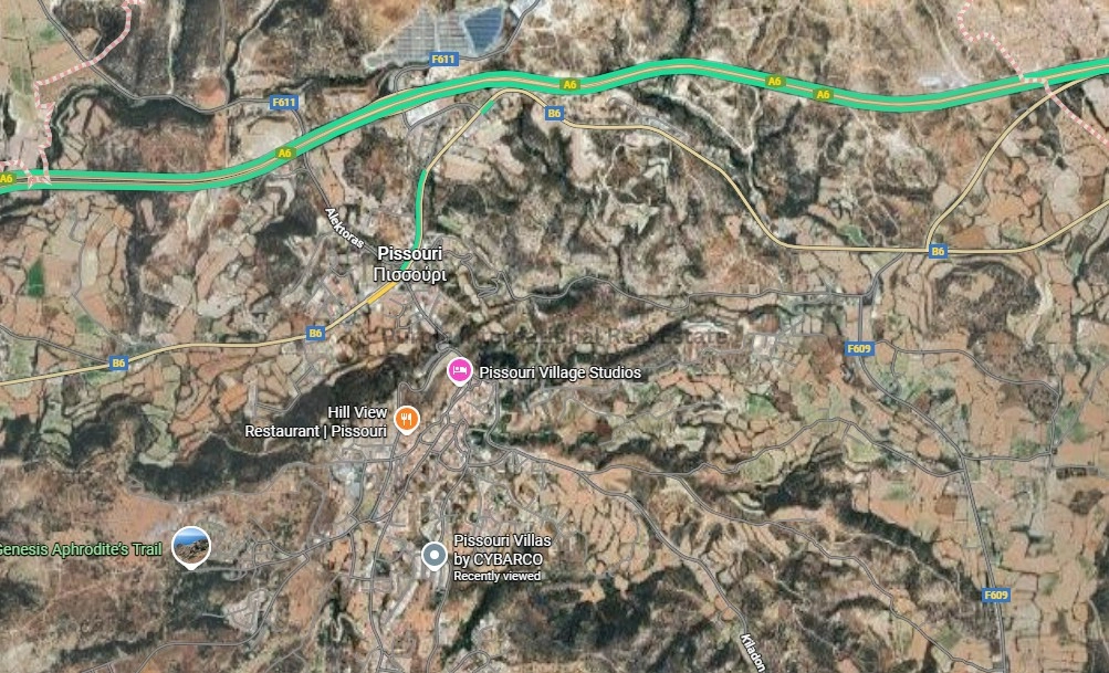 6,663m² Plot for Sale in Pissouri, Limassol District