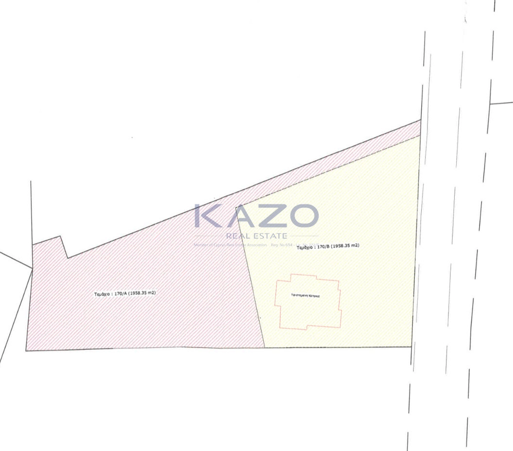 1,958m² Plot for Sale in Souni, Limassol District