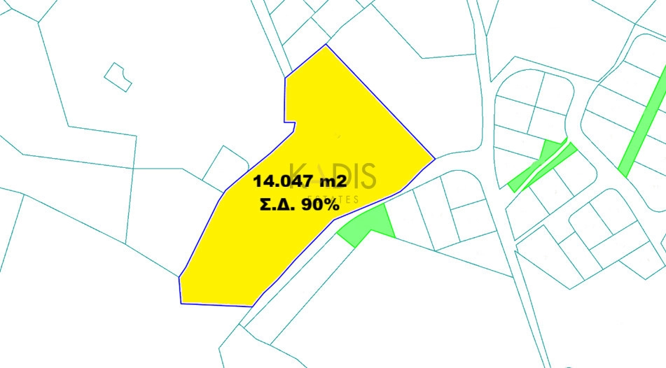 14,047m² Plot for Sale in Sia, Nicosia District