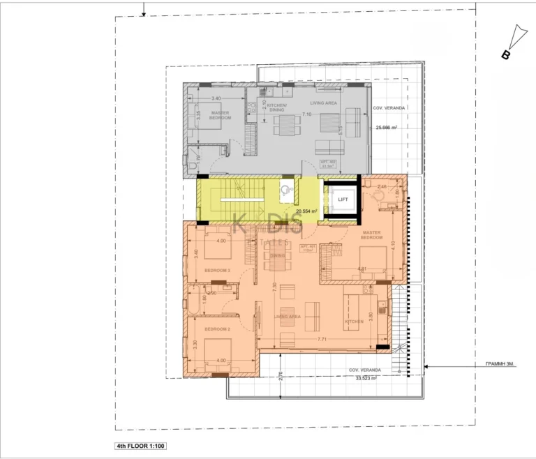 3 Bedroom Apartment for Sale in Limassol – Katholiki