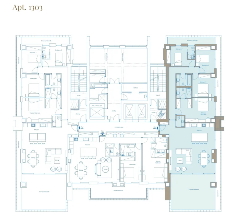 4 Bedroom Apartment for Sale in Agios Tychonas, Limassol District