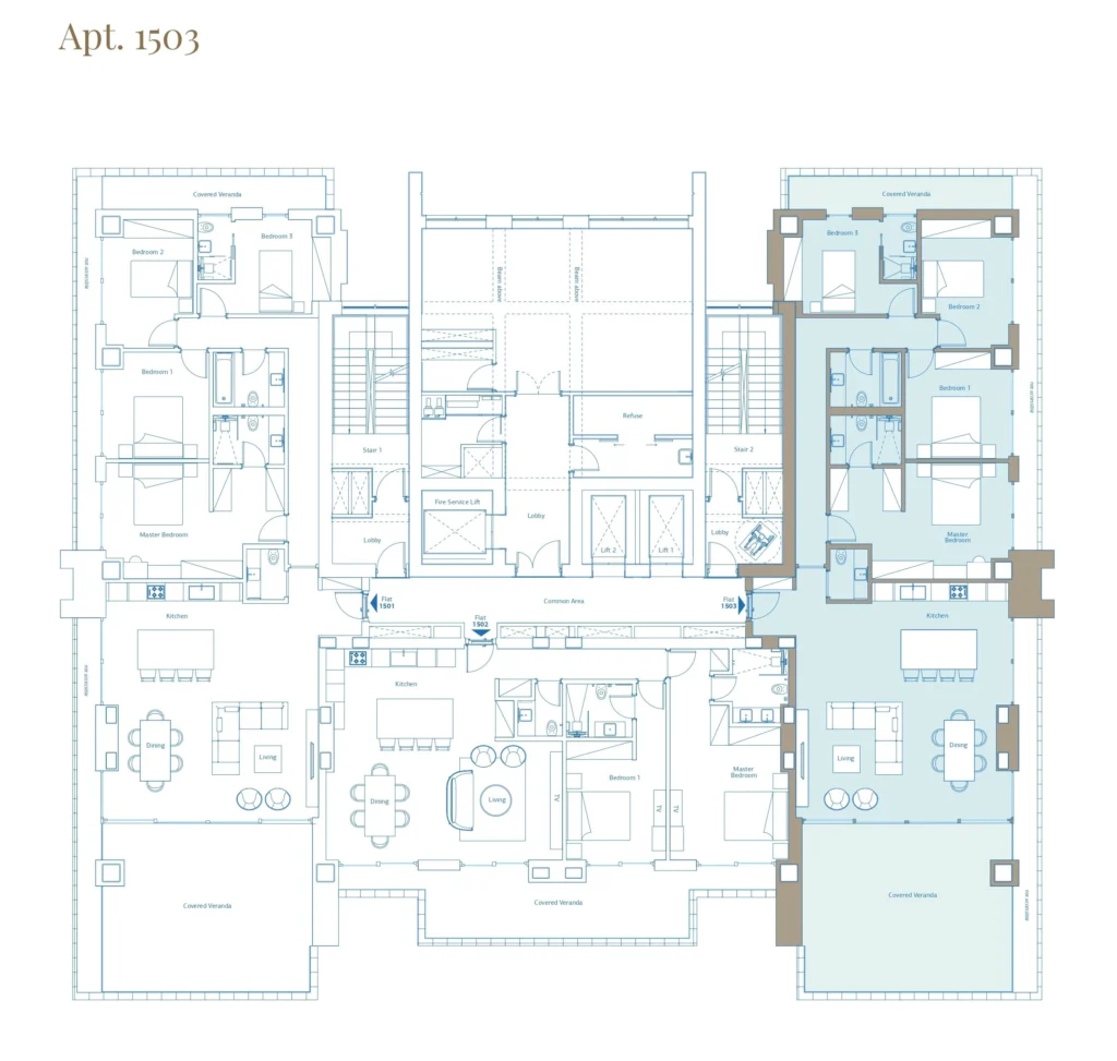 4 Bedroom Apartment for Rent in Agios Tychonas, Limassol District