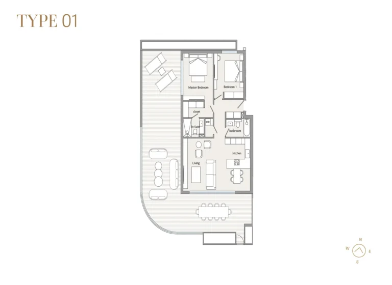 2 Bedroom Apartment for Sale in Germasogeia, Limassol District
