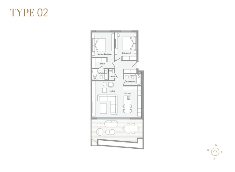 2 Bedroom Apartment for Sale in Germasogeia, Limassol District