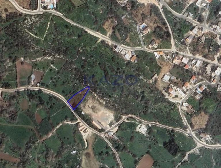 1,097m² Plot for Sale in Ineia, Paphos District