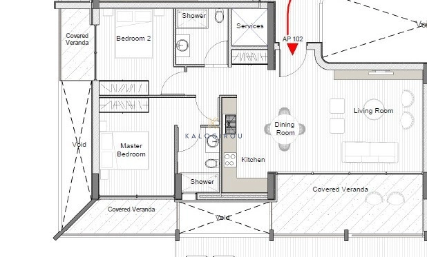 2 Bedroom Apartment for Sale in Kapparis, Famagusta District
