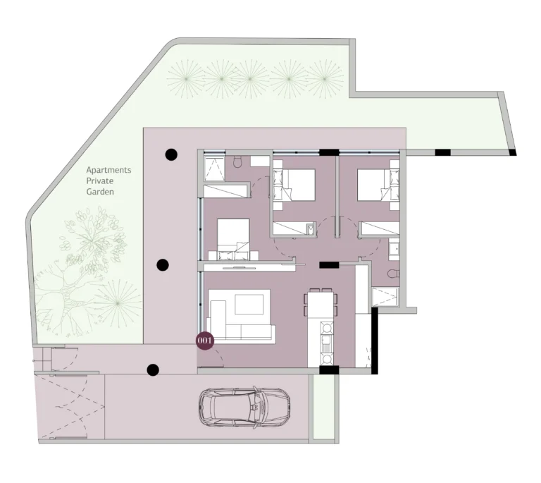 3 Bedroom Apartment for Sale in Germasogeia, Limassol District