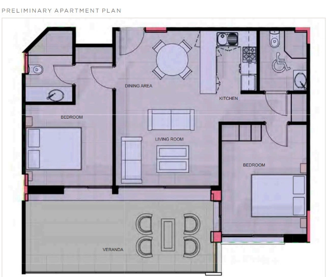 2 Bedroom Apartment for Sale in Chlorakas, Paphos District