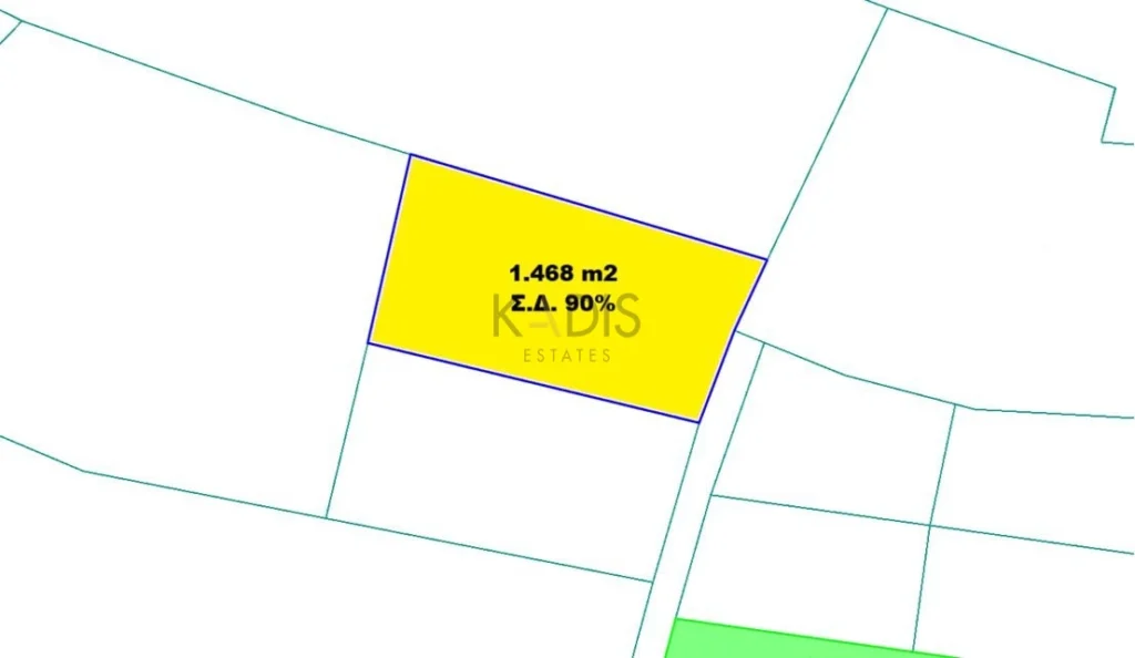 1,468m² Plot for Sale in Nicosia District