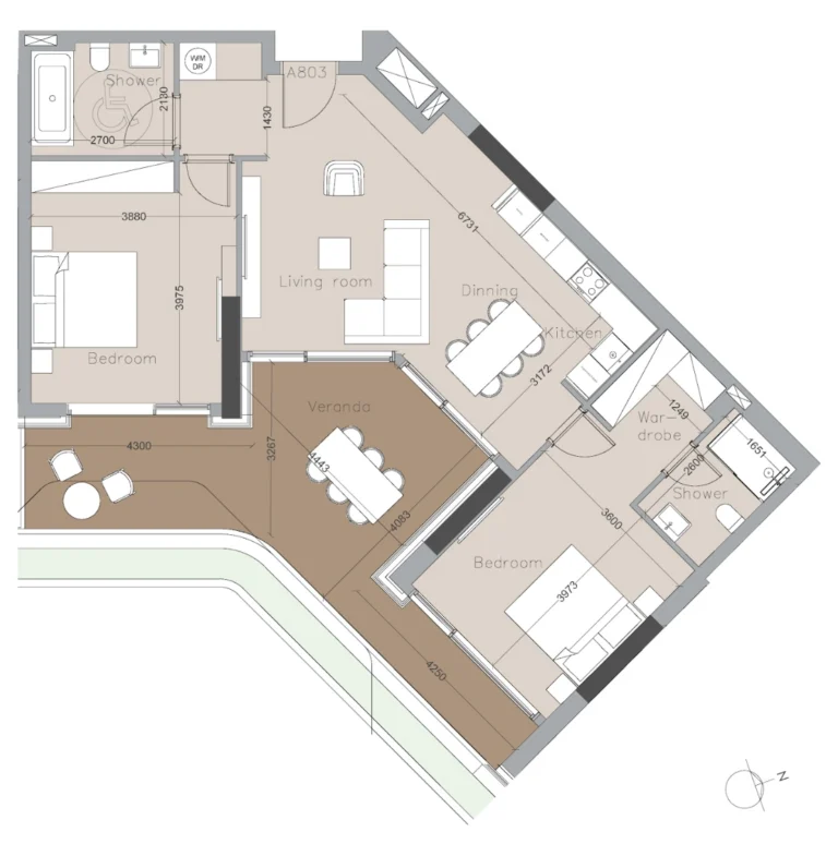 2 Bedroom Apartment for Sale in Livadia Larnakas, Larnaca District