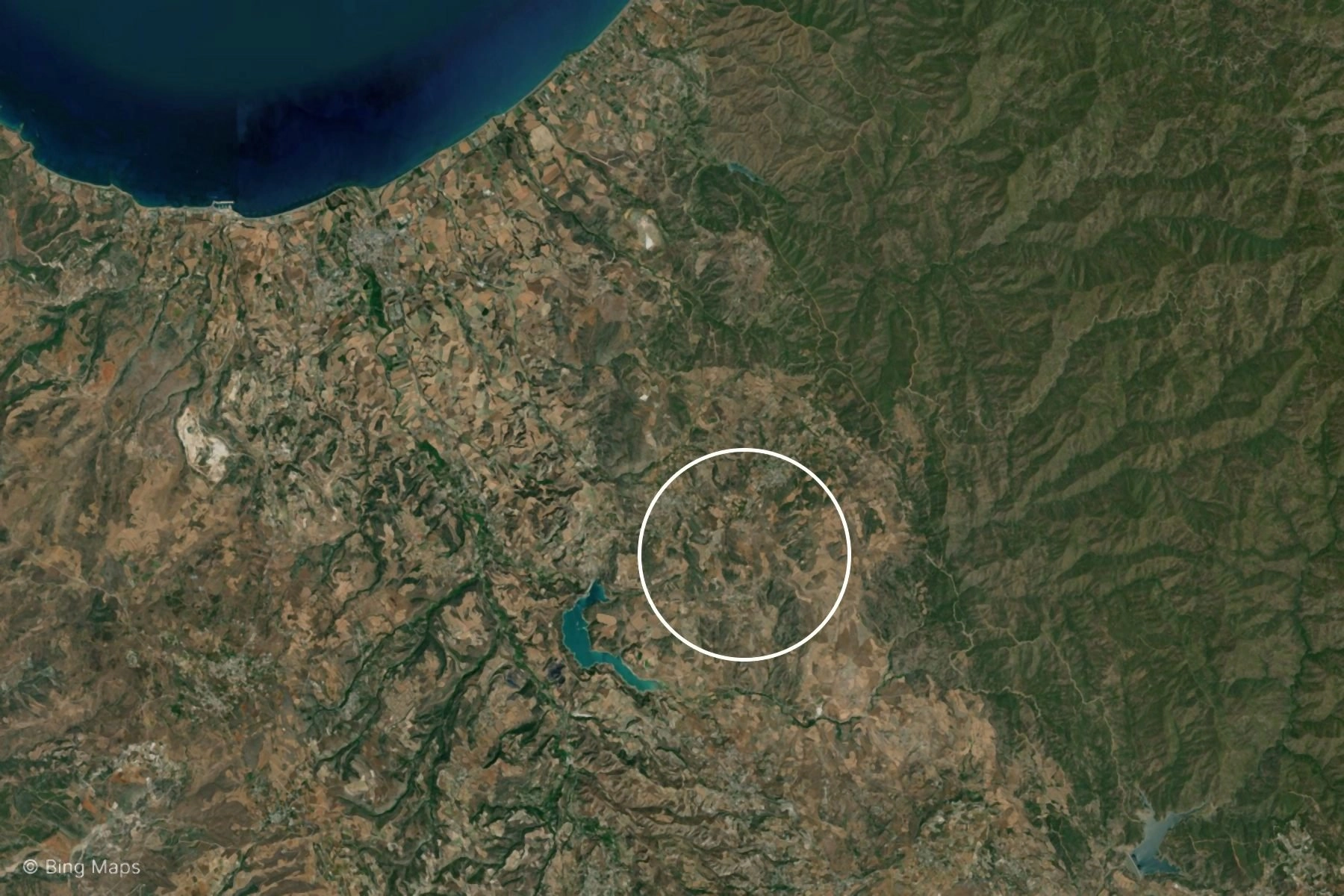 23,000m² Plot for Sale in Meladeia, Paphos District