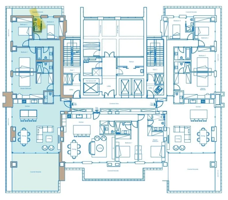 4 Bedroom Apartment for Sale in Agios Tychonas, Limassol District