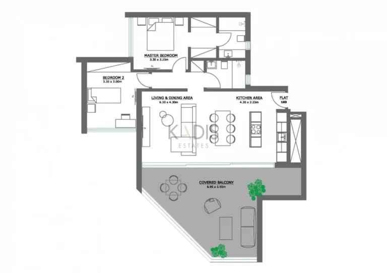 3 Bedroom Apartment for Sale in Engomi, Nicosia District