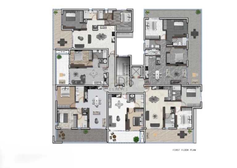 3 Bedroom Apartment for Sale in Aradippou, Larnaca District