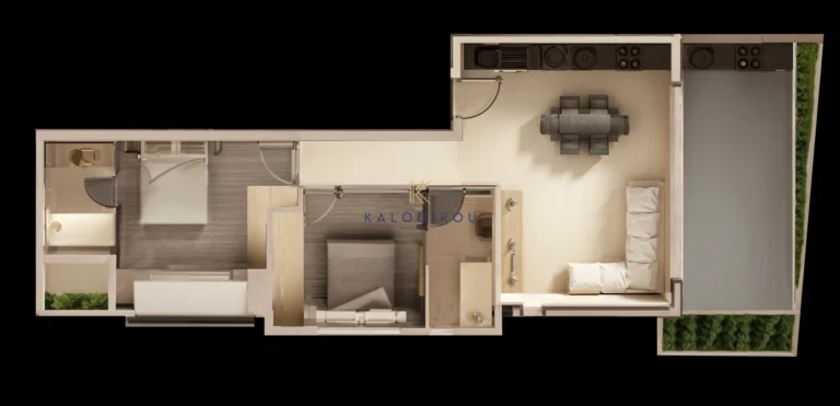 2 Bedroom Apartment for Sale in Limassol – Katholiki