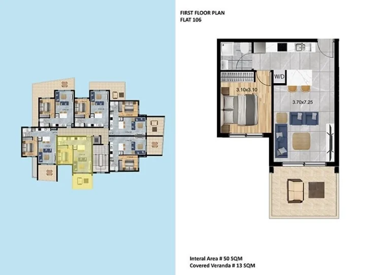 1 Bedroom Apartment for Sale in Agia Paraskevi, Limassol District