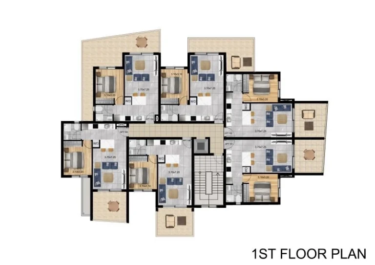 1 Bedroom Apartment for Sale in Agia Paraskevi, Limassol District