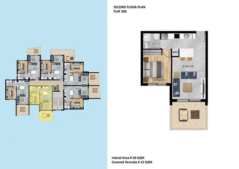 1 Bedroom Apartment for Sale in Agia Paraskevi, Limassol District
