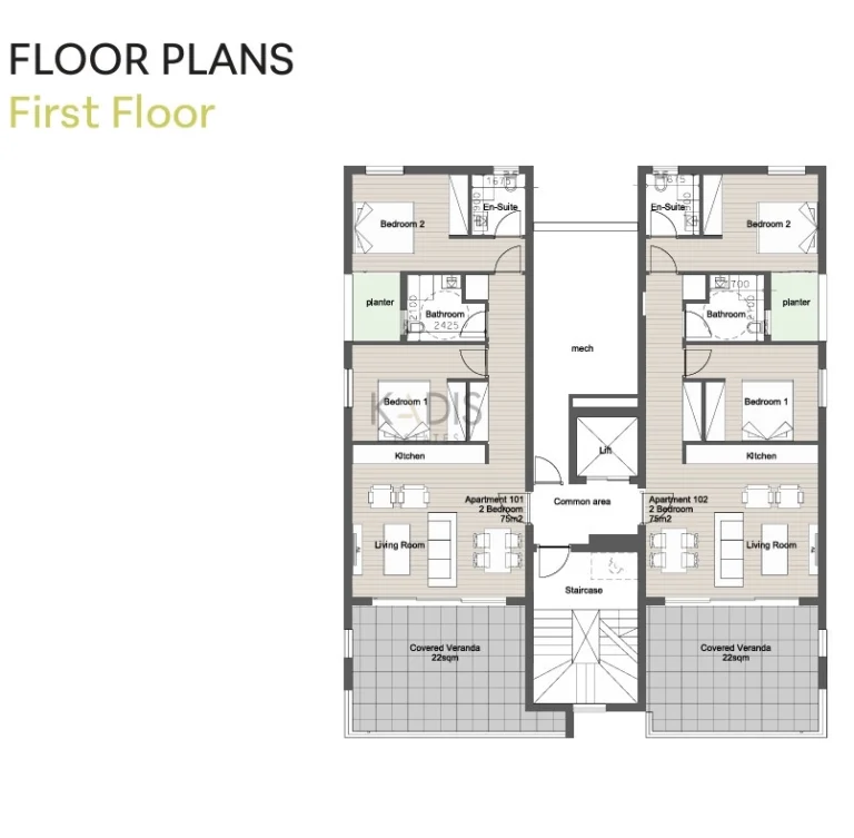 2 Bedroom Apartment for Sale in Limassol – Agios Athanasios