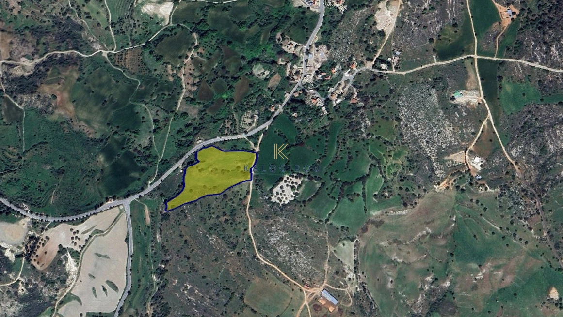 23,000m² Plot for Sale in Peristerona Pafou, Paphos District
